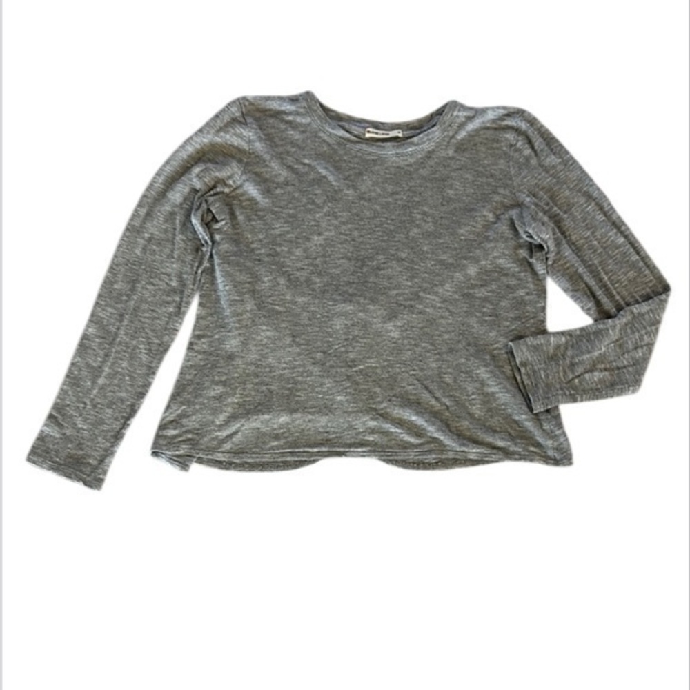 Marine Layer long sleeve cross back open tee size medium